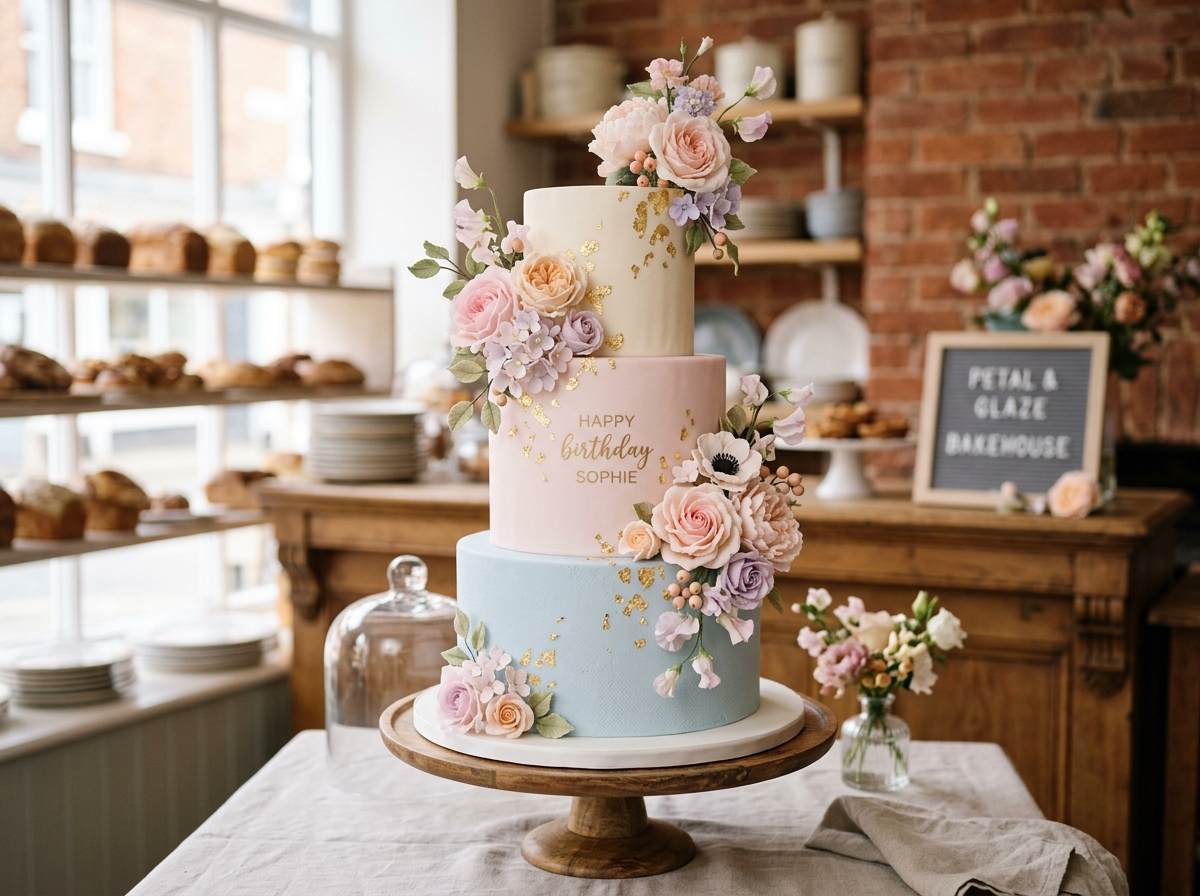 Custom Birthday Cake