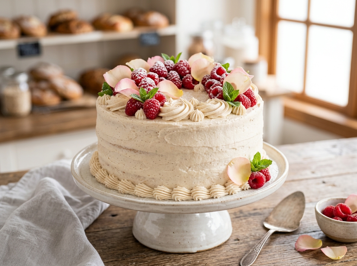 Vanilla Berry Bliss Layer Cake